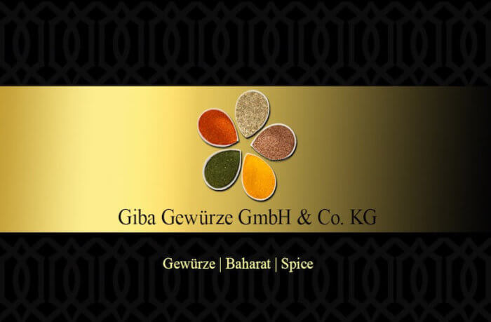 Gibafoods Visitenkarte Rueckseite